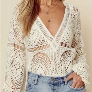 Jen’s Pirate Booty Crochet Body suit